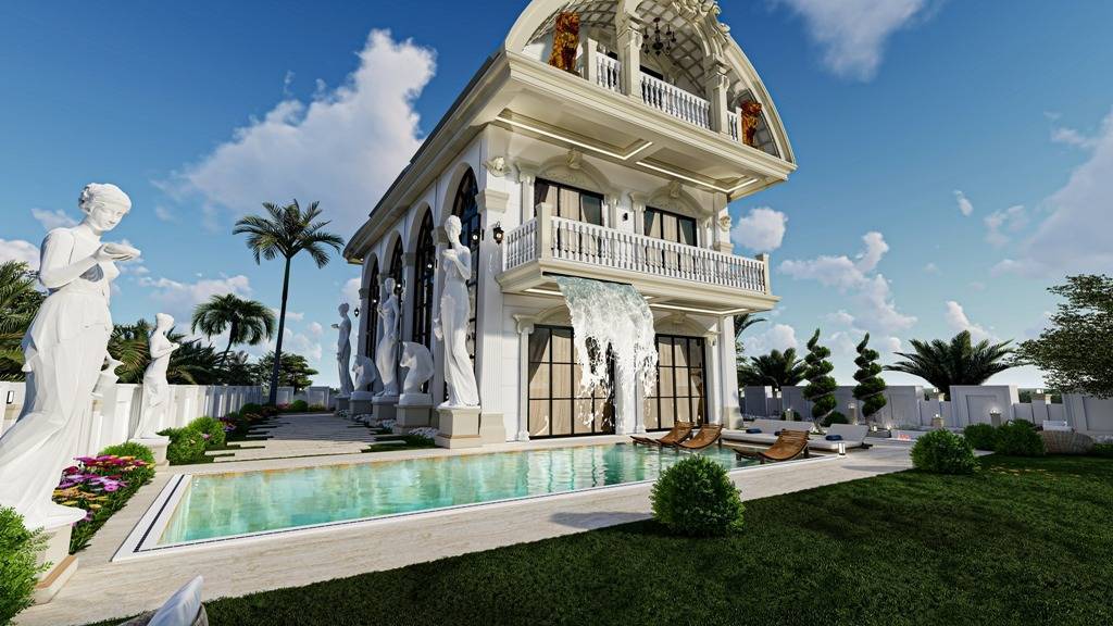 Alanya - Karcıcak'ta yeni villalar