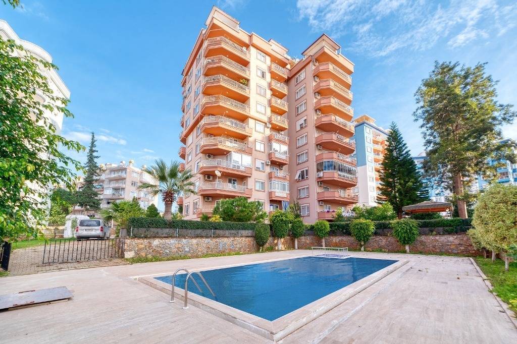 Furnished apartment with a beautiful view in Alanya - Tosmur 