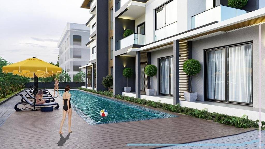 New build apartments near Airport in Antalya - Altıntaş 