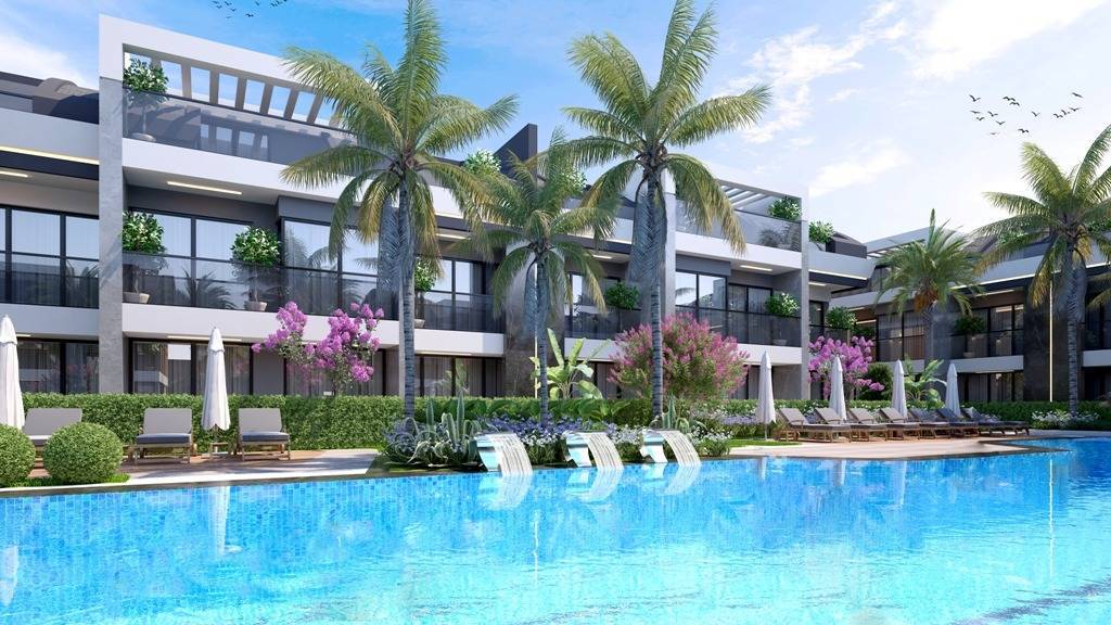 New apartments under construction for sale in Antalya - Belek