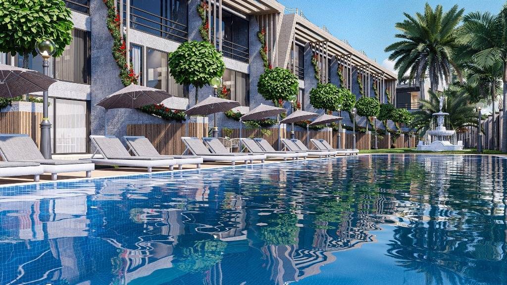 Moderne Ferienwohnungen zu verkaufen Zypern Girne - Esentepe