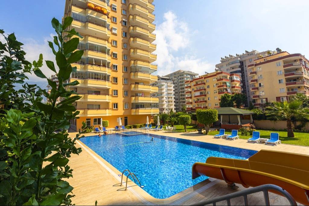 Zariadený 3-izbový byt v Turecku - dobrá cena 