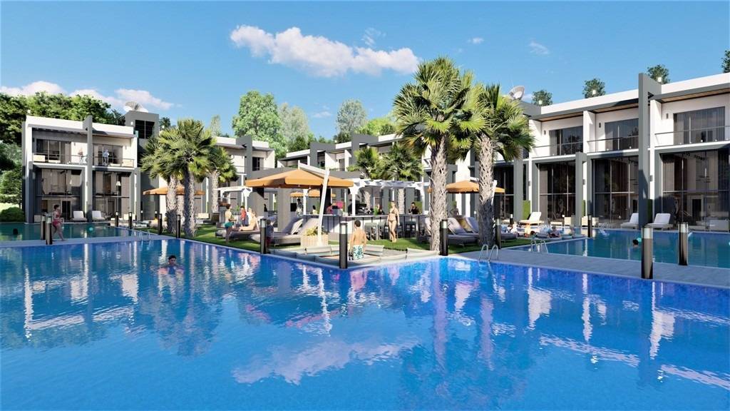 New luxury apartments under construction in Iskele, North Cyprus 