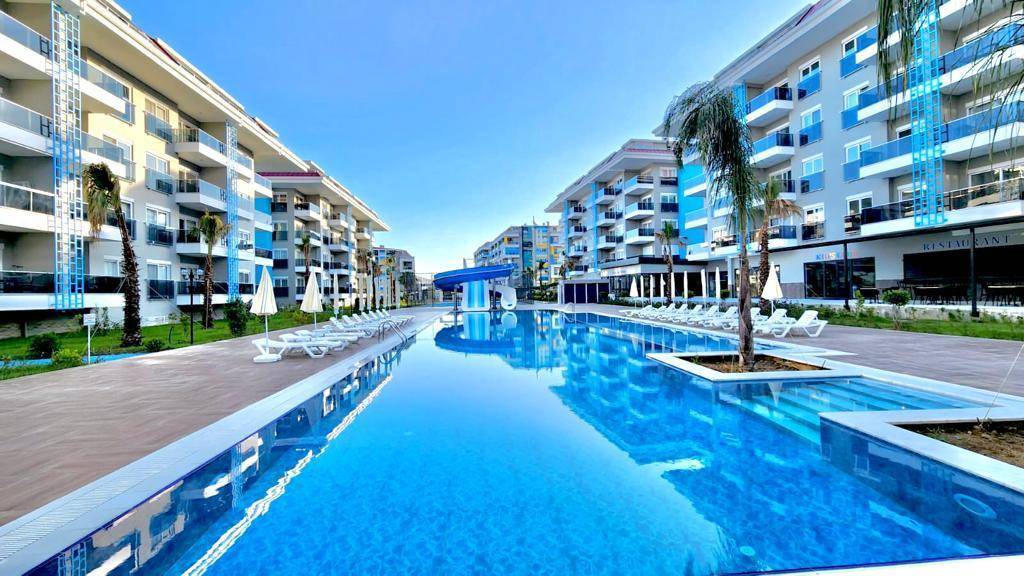 Apartment in the complex with many activities Alanya Kestel - good price