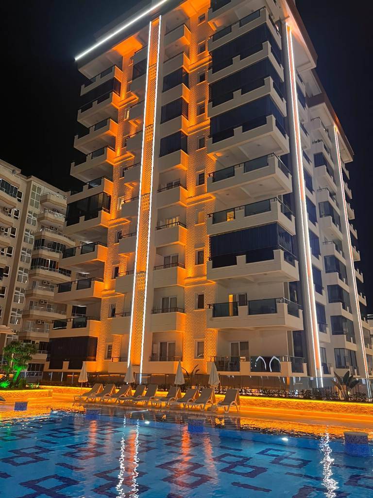 Furnished apartment for rent in modern complex Mahmutlar, Alanya Turkey