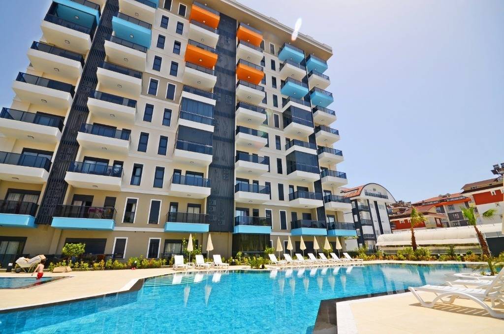 Furnished flat for sale at an affordable price in Alanya - Avsallar 