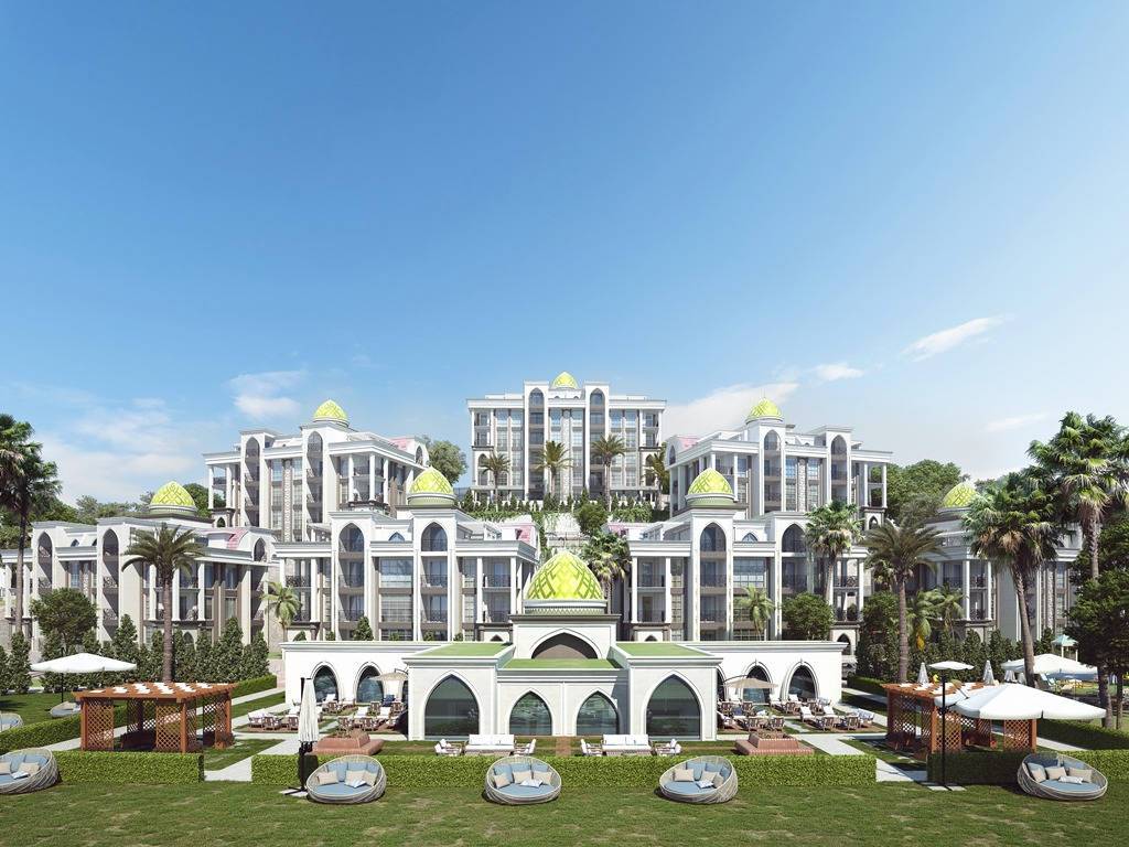 Luxus-Ferienwohnungen zum Verkauf in der Türkei - Aktivitäten im Komplex und SPA