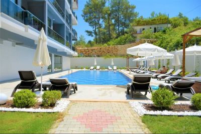 Prisvärt lägenhet med relaxavdelning i ett lugnt område i Alanya Avsallar